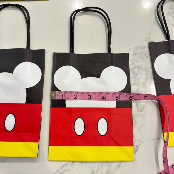 Mickey Inspired Party Set - 12 Headbands and 12 paper favors bags -NWT - Picture 10 of 16